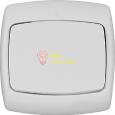 Выключатель 1-кл. СП Рондо 10А IP20 бел. ВС1У-126 VS1U-126-BI (ВС1У-126-би) Выключатель 1-кл. СП Рондо 10А IP20 бел. ВС1У-126 VS1U-126-BI (ВС1У-126-би)