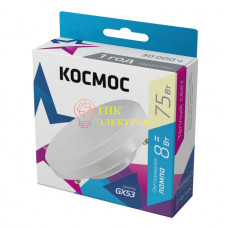 Лампа светодиодная LED 8Вт 220В GX53 3000К Lksm_LED8wGX5330C Лампа светодиодная LED 8Вт 220В GX53 3000К Lksm_LED8wGX5330C