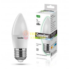 Лампа светодиодная LED7-C35/845/E27 7Вт свеча 4500К белый E27 560лм 220В 12078
