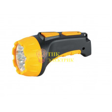 Фонарь LED 3807 (аккум 220В черн/жел. 7 LED; 2 режима SLA пласт. короб) 9216