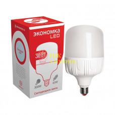 Лампа светодиодная высокомощная LED 30Вт цилиндр 6500К холод. бел. E27 176-240В Eco30wHWLEDE2765