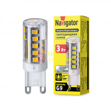 Лампа светодиодная 71 994 NLL-P-G9-3-230-4K 3Вт 4000К белый G9 280лм 220-240В 71994