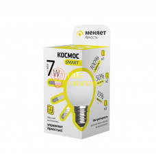 Лампа светодиодная LED GL45 7Вт 220В E27 3000К 3 уровня яркости Smart LksmLEDSD7wGL45E2730