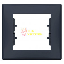 Рамка 1-м Sedna графит SDN5800170 Рамка 1-м Sedna графит SDN5800170