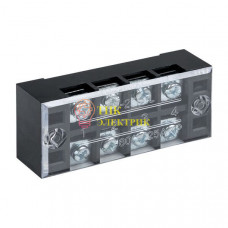 Клеммный блок TB-2504 до 2.5кв.мм 25А 4 клеммные пары