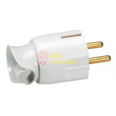 Вилка электрич. каб. Helium 16А 2P+E поворот. бел. 050172 Вилка электрич. каб. Helium 16А 2P+E поворот. бел. 050172