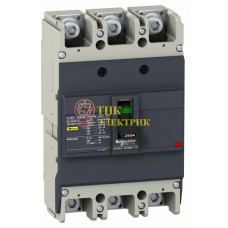 Выключатель автоматический 3п 3т EZC250N 200А 25кА 400В EZC250N3200