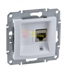 Механизм розетки комп. 1-м СП Sedna RJ45 бел. SDN4300121 Механизм розетки комп. 1-м СП Sedna RJ45 бел. SDN4300121