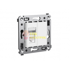 Розетка 1-м RJ-45 СП кат.5e Avanti "Белое облако" 4400463 Розетка 1-м RJ-45 СП кат.5e Avanti "Белое облако" 4400463