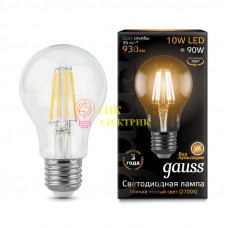 Лампа светодиодная Filament A60 E27 10Вт 2700К 102802110 Лампа светодиодная Filament A60 E27 10Вт 2700К 102802110
