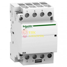 Контактор модульный iСТ Acti9 40А 3п 3НО 230/240В A9C20843