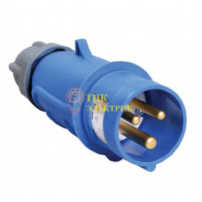 Вилка эл. каб. 16А 2P+PE 220В IP44 MAGNUM ССИ-013 PSN01-016-3