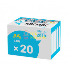 Элемент питания алкалиновый LR LR6 (уп.20шт) KOCLR620BOX