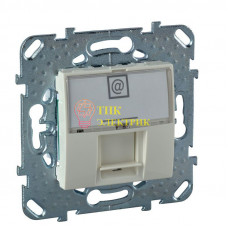 Механизм розетки комп. 1-м СП Unica RJ45 беж. MGU5.421.25ZD Механизм розетки комп. 1-м СП Unica RJ45 беж. MGU5.421.25ZD